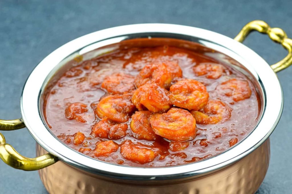 Can’t go to the Restaurant? try our prawn curry