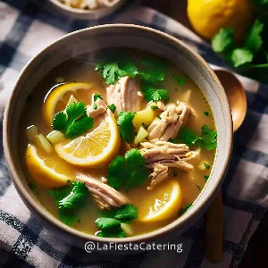 Chicken Lemon Coriander Soup