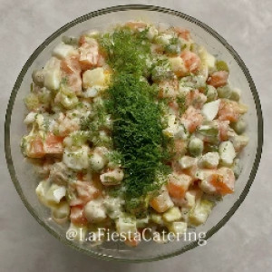Russian Salad (with egg)
